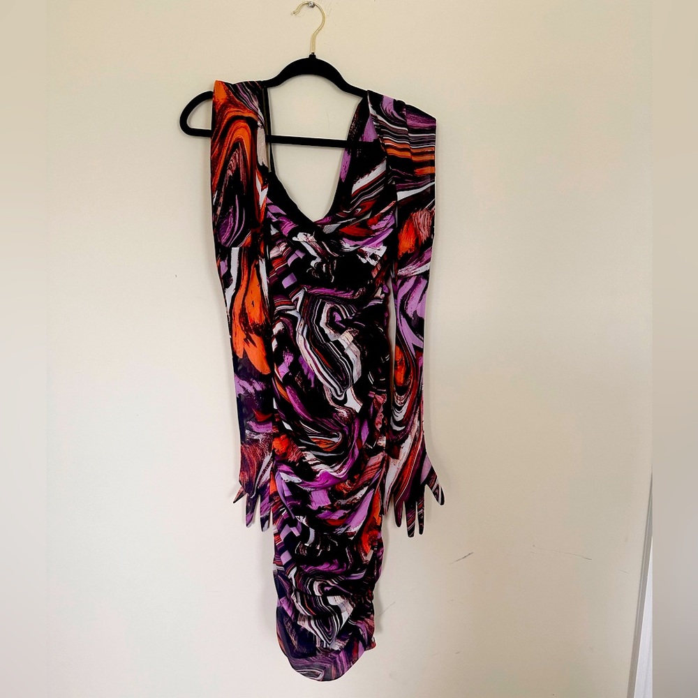 H;ours x Revolve midi dress with gloves